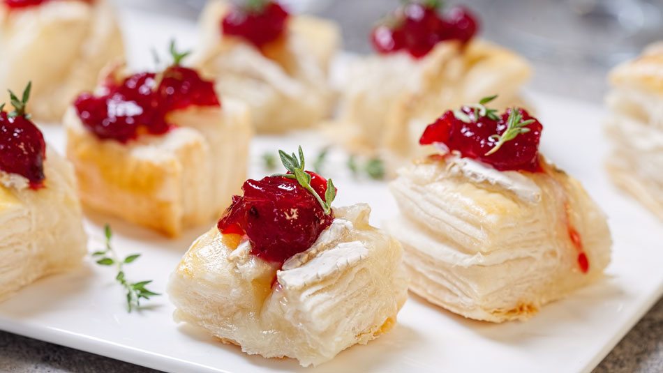 Cranberry Brie Holiday Appetizer