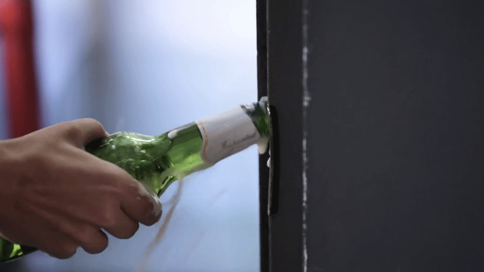 how to open a beer without a bottle opener
