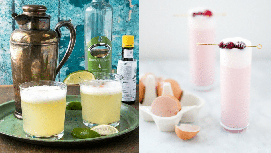 egg white cocktails
