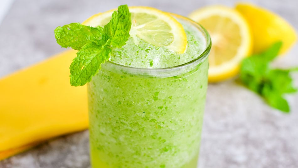 Mint Lemonade Slushie