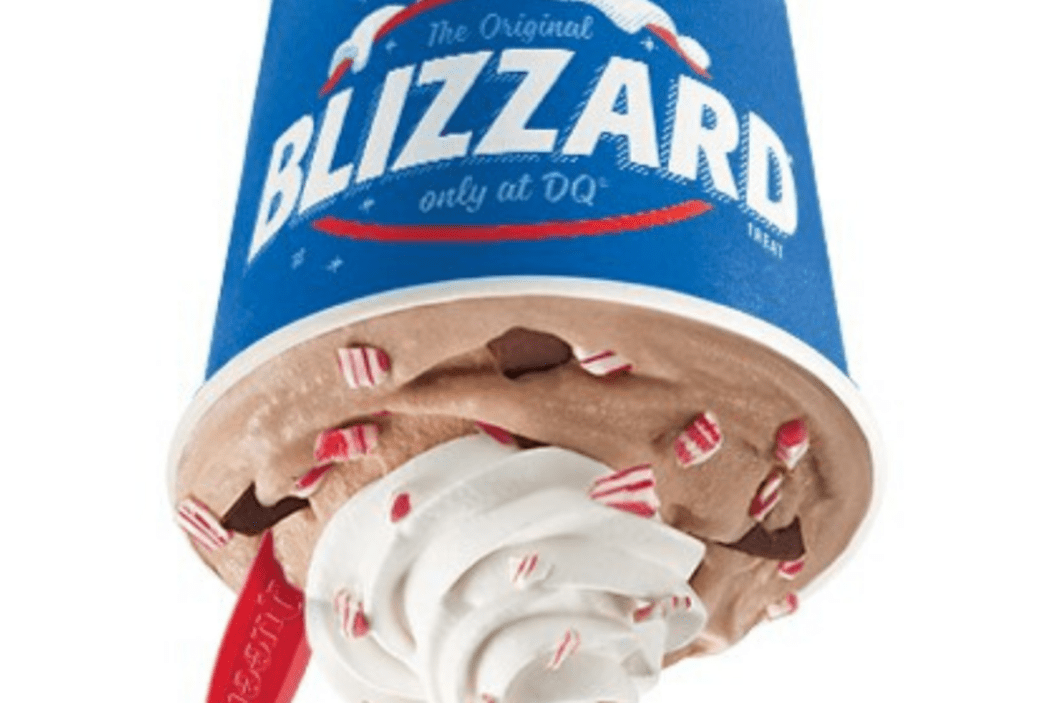 Peppermint Hot Cocoa Blizzard