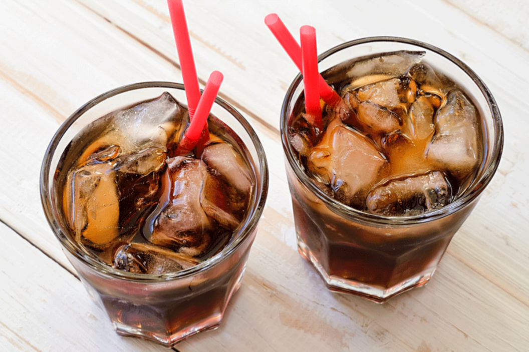sparkling iced coffee