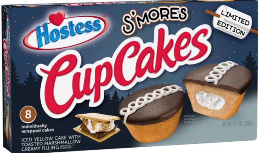 Hostess Hst Smores Cupcake 12.7oz 8ct