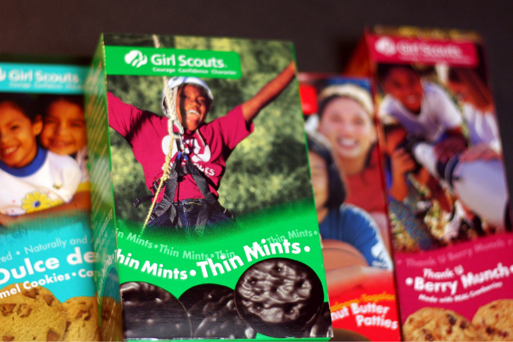 Girl Scout cookies map