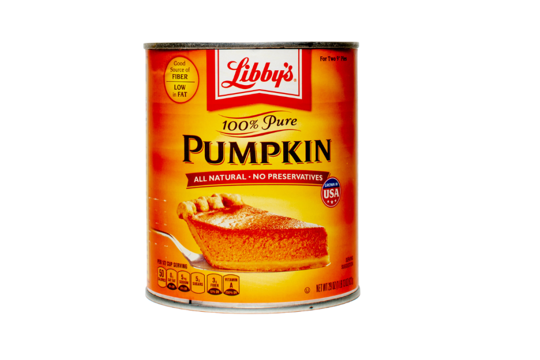 how many cups of pumpkin in a can
