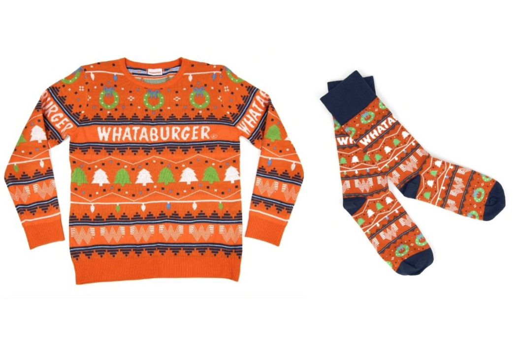 whataburger christmas sweater