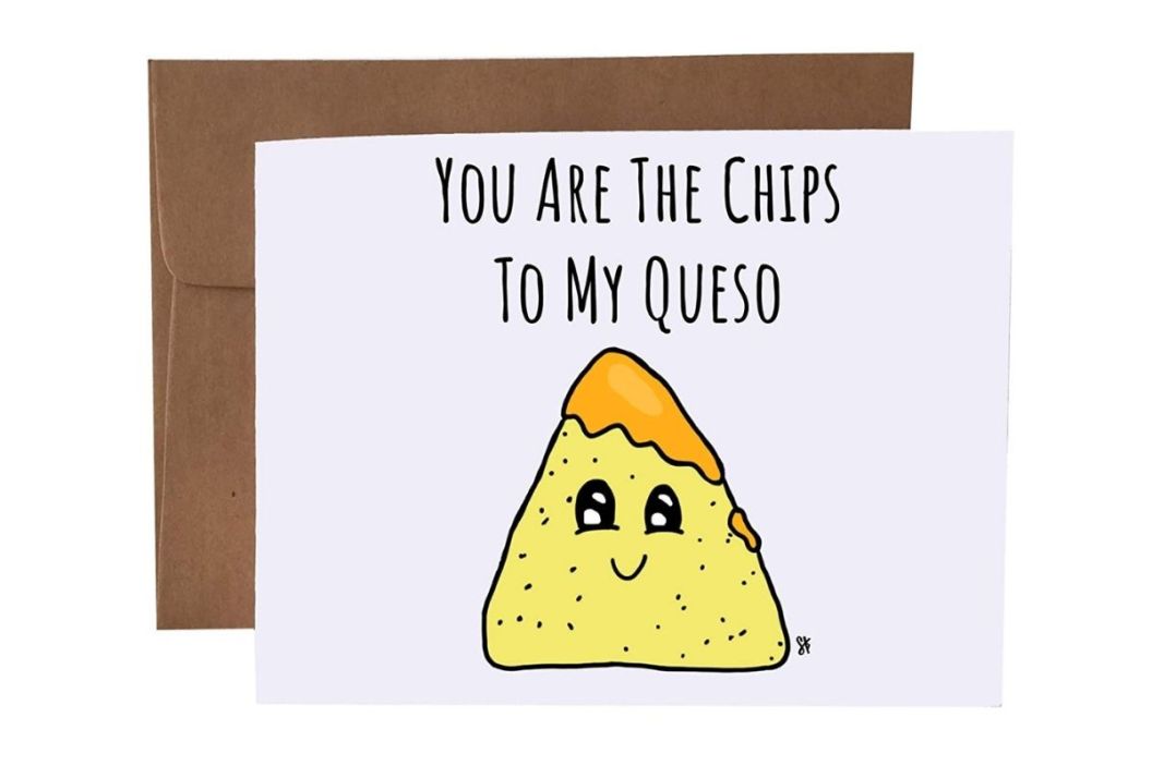 Food Valentines Day Card