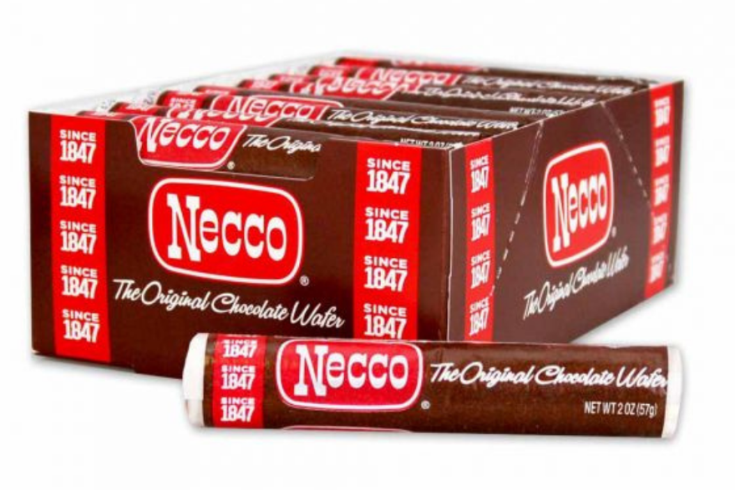 chocolate necco wafers