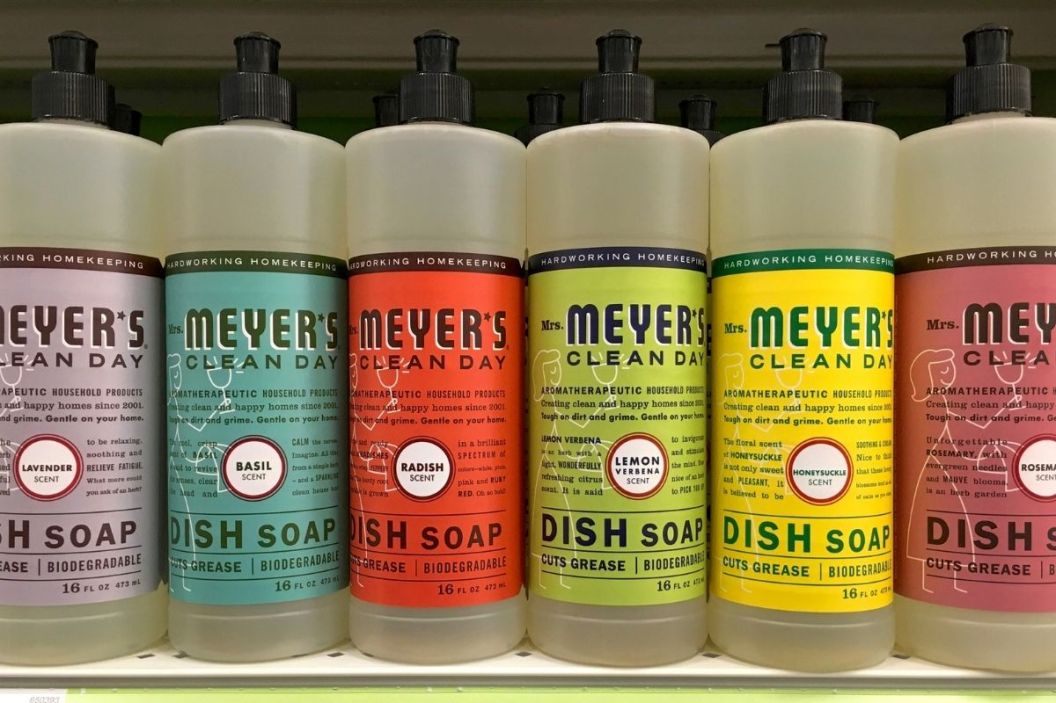 mrs. Meyers dish soap