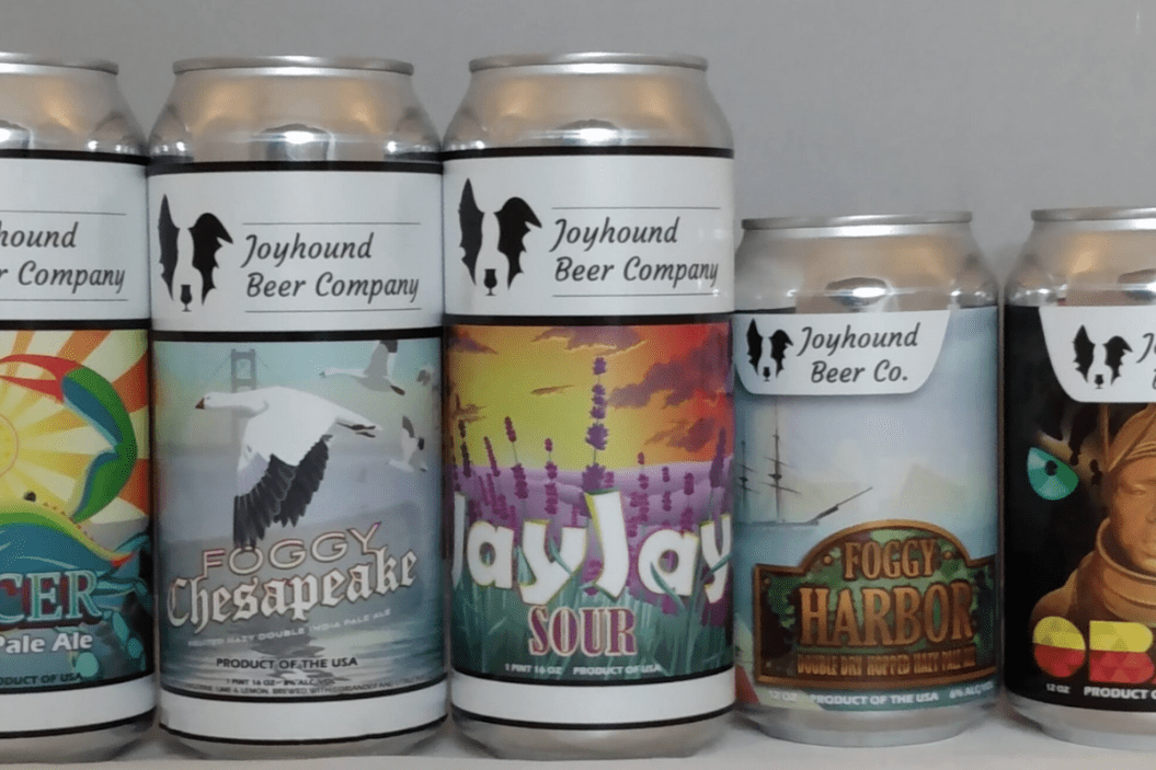 beers from Joyhound Beer Company, a black-owned southern brewery