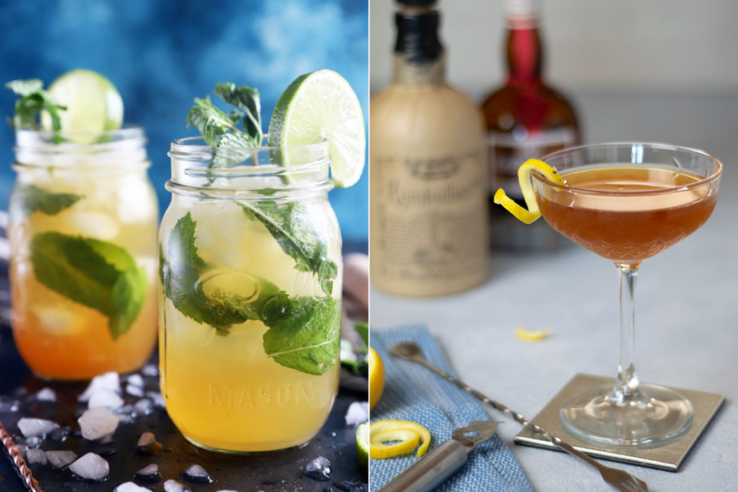 spiced rum cocktails