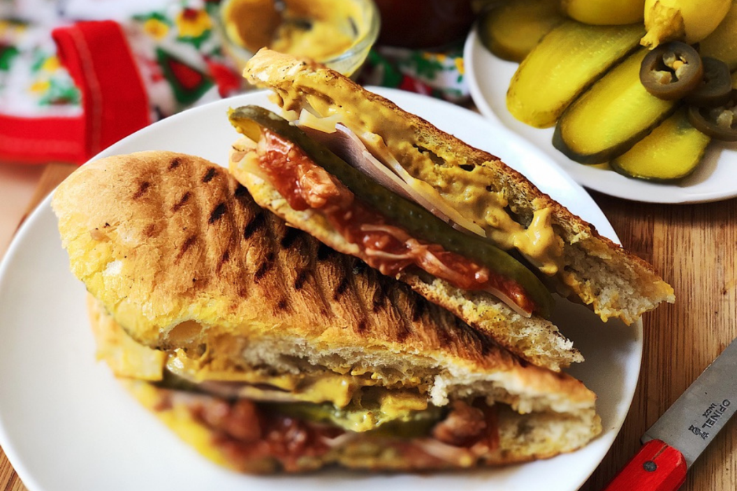 vegan cuban sandwich